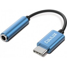 Cubilux USB C ~ 3.5mm 헤드폰 어댑터(Moto Z3 Play Z2 Force New iPad Pro/Air용 C 오디오 Aux Dongle Samsung Note 20 Ult, 단일옵션