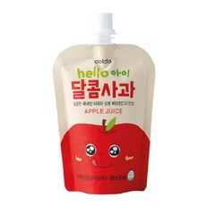 아올다 헬로아이 달콤사과 주스 100ml