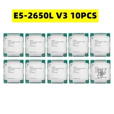 X99 12 V3 E5 CPU 마더보드용 프로세서 10 개 LGA 1.8GHz XEON 2011-3 코어 2650L 2650LV3 E5