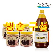 [방송구성] 신안새우젓세트 (오젓 500g*4통+ 멸치액젓 1.8L*1병), 1개