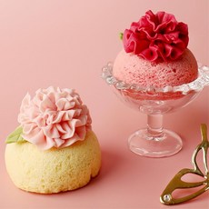 카네이션마카롱 만들기키트 어버이날 쌀빵 감사꽃떡 DIY키트 홈베이킹 초보, 1개