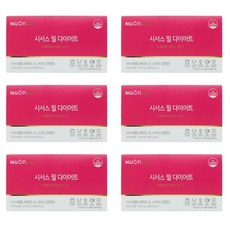 뉴온 시서스 필 다이어트 28정 4주분 시서스추출물 씨서스 100% 식물원료 식약처 인정 광고 홈쇼핑 체지방감소에 도움을 줄수있음 20대 30대 40대 50대 멜라트리약통, 6개