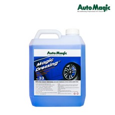 AutoMagic 오토매직 매직드레싱 MagicDressing 1갤런 레자 타이어왁스, 1개, 3.7L