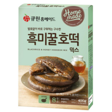 큐원 흑미꿀호떡 믹스, 400g, 20개