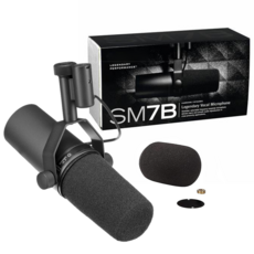 카디오이드 다이나믹 마이크 Sm7b 7B 스튜디오 가능한 주파수 응답 Shure 라이브 스테이지 레코딩
