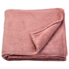 이케아 TRATTVIVA 트라트비바 베드스프레드 다크핑크 230x250 cm 504.421.85