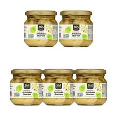 365 Whole Foods Market Marinated Artichoke Quarters 홀푸드마켓 마리네이티드 아티초크 쿼터스, 5개, 185g