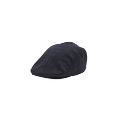 닥스 20FW 네이비 체크 울혼방 헌팅캡 DGHE0F802N3, DARK NAVY