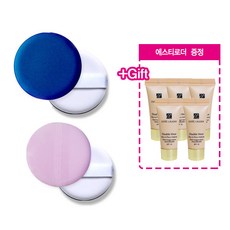 에스티로더 더블웨어 파운데이션25ml(5mlx5)+에어쿠션퍼프2매 세트, 1개, 샌드