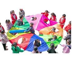 낙하산놀이 두더지낙하산 에어봉포함 (3m)