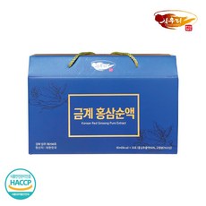 [삼우리]금계홍삼순액 6년근 홍삼100%(홍삼근90% 홍미삼10%)80ml*30팩, 2.4L, 1개 2400ml, 1개