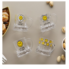 이플스토리 스마일 홈술 핸들소주잔 60ml 4종 세트, 4개, 2세트
