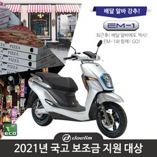 [대림] 전기오토바이 알바 EM-1_국가보조금 상담신청, 단품