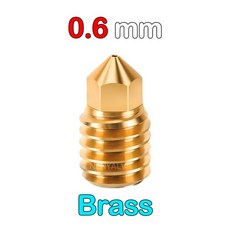 호환 3D 프린터용 고속 인쇄 키트 Flashforge Adventurer 5M / Pro 노즐 0.2mm 280 ℃, 11 CHTBrass0.6mm, 02 2 pcs