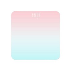 MAEM LED 충전식 디지털 체중계, JT3603, 민트