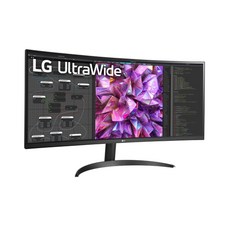 [해외구매] LG전자 34WQ60C 86cm 눈이편한 21:9 WQHD 울트라와이드 커브드 모니터, 기본