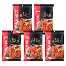 홍홍 중국식품 중국 하이디라오 토마토 훠궈 마라탕, 200g, 5개