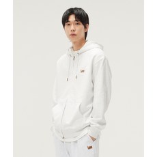 LEE 스몰 트위치 로고 후드 집업 라이트 그레이 LE2403HZ01LG 494198