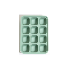 에디슨 유아용 하나로 실리콘 이유식 큐브, 360ml, 0 Mint, 3개