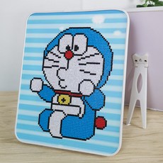 송송마켓 수제자료 DIY 보석십자수 캐릭터 비즈 아트 재료 집콕 취미, Dora A꿈 1 테두리를 두르다 _
