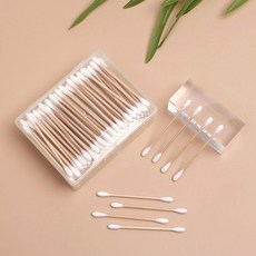 귀물기제거 튼튼한 순면 나무연봉 200개입 3개 청소기