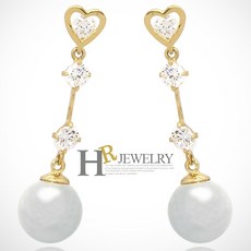 7mm진주귀걸이