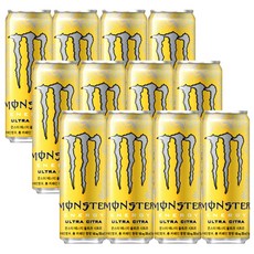 코카콜라 몬스터에너지 울트라시트라 355ml 12입, 12개