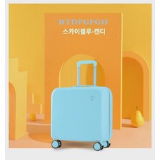 캐리어 여성 스몰 경량 캐리어 학생 20 비밀번호 기내용 남 18가죽 캐리어 - 경량캐리어