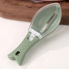 과일깎기 야채깎기 과일필러 야채필러 주방 액세서리 Cozinha 물고기 스케일 리무버 나이프 실용적인 요리 홈 가제트, 03 green, 1개