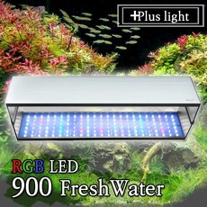 플러스 라이트 LED 900 / 어항 수족관 LED 조명, 다크그레이
