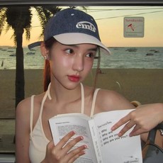 이미스 에미스 EMIS 스타일 투톤모자 코튼 볼캡