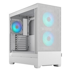 FractalDesign Pop Air RGB Clear 강화유리 미들타워 화이트