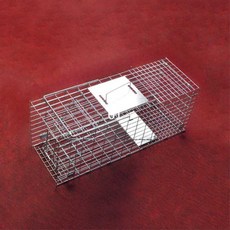 고양이 통덫 구조망 강아지 유해동물 덫 포획망 트랩, M(66x23x26cm)