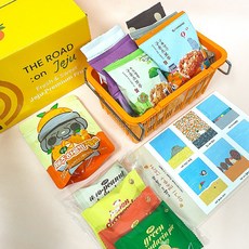 [로드제주] 핫한 제주 간식 모음집 단체 간식 선물 세트 학생 학교 응원 과자 꾸러미 회사 교회 입학 어린이날 여행 선물상자 답례품