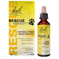 Bach Rescue Remedy Pet Dropper 배치 레스큐 레메디 펫 드롭퍼 0.7oz(20ml)