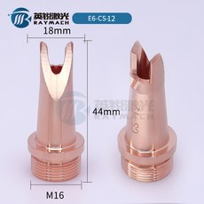 용접노즐 플라스틱 플라즈마소모품 Ramach 레이저 휴대용 용접 헤드 Chaoqiangweiye M16 와이어 피드 용접기용, e6 CS-12
