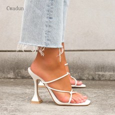 Cwadun 여름 패션 스틸레토 힐 여성 WQH5265