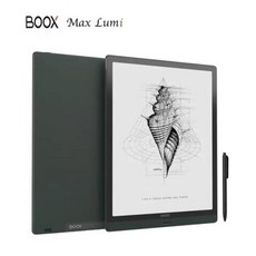 BOOX MAX Lumi onix Boox 133 인치 안드로이드 10 64GB 256G 전자 잉크 태블릿 2200x1650 OTG C타입 전자 책 리더 노트패드 최신 모델