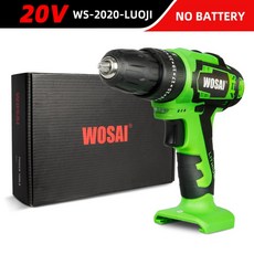 WOSAI-20V 무선 드릴 전기 드릴 스크루 드라이버 임팩트 드릴 왕복 톱 전동 공구 배터리 20V 전기 드릴 2, 02 WS-2020-LUOJI_05 이스라엘