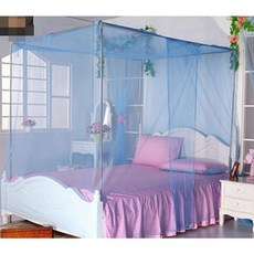 경량 패셔너블 침구 모기장 순색 폴리에스테르 더블 침대망 74 인치 8 35 4 57, 빨간, Onesize, 레드, 1개