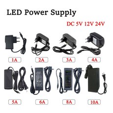 LED 전원 공급 장치 조명 변압기 CCTV 카메라 라우터용 어댑터 DC 5V 12V 24V AC 110V ~ 220V 1A 2A 3A 4A 5A 6A 8A 10A, 52) AU Plug - DC 5V - 4A