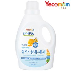 [예꼬맘] 국민 베이비앤 세제 용기형 1800ml, 1개