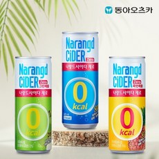 동아오츠카 나랑드사이다 245ml CAN 2박스 3종, 60개