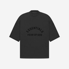 [정품 보증] 에센셜 더 블랙 컬렉션 티셔츠 블랙 - 23SS Essentials The Black Collection T-Shirt Black
