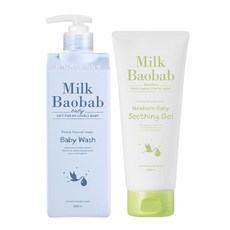 밀크바오밥 베이비 워시 500ml+뉴본 베이비 수딩젤 200ml, 1개