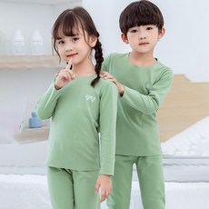 MOLY 키즈 순색 자발열 가을겨울 실내복 J1993
