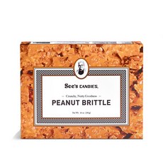 씨즈캔디 피넛 브리틀 5oz 10oz 24oz See's candies Peanut Brittle, 283g, 1개