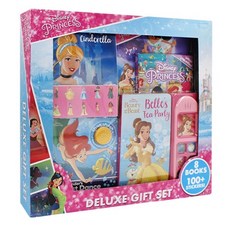 Disney Princess Deluxe Gift Set (8 Books/100+Stickers!)