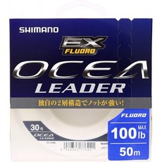 시마노 (SHIMANO) 쇼크 리더 오시아 EX 후로로 카본 50m 30 호 100lb 클리어 CL-O36L