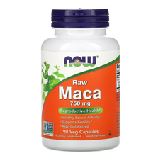 Now foods 로우 마카 750mg 베지 캡슐, 90개입, 2병